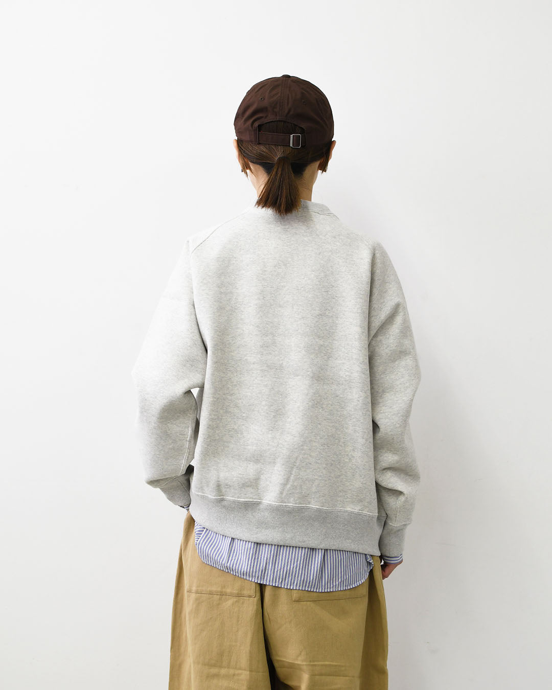 Gymphlex  [ジムフレックス] W SWING SLEEVE CREW NECK P.O. [GY-C0291TCF] スイング スリーブ クルー ネック プルオーバー・長袖スウェット・スウェットプルオーバー・スウィングスリーブ・LADY'S [2026AW]