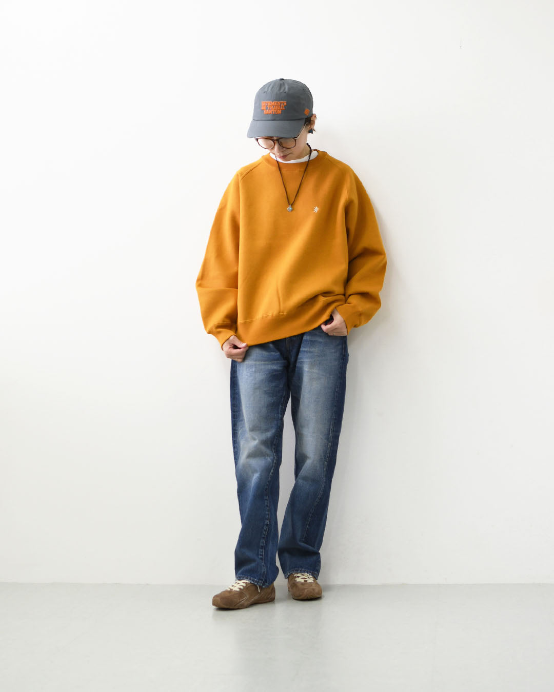 Gymphlex  [ジムフレックス] W SWING SLEEVE CREW NECK P.O. [GY-C0291TCF] スイング スリーブ クルー ネック プルオーバー・長袖スウェット・スウェットプルオーバー・スウィングスリーブ・LADY'S [2026AW]