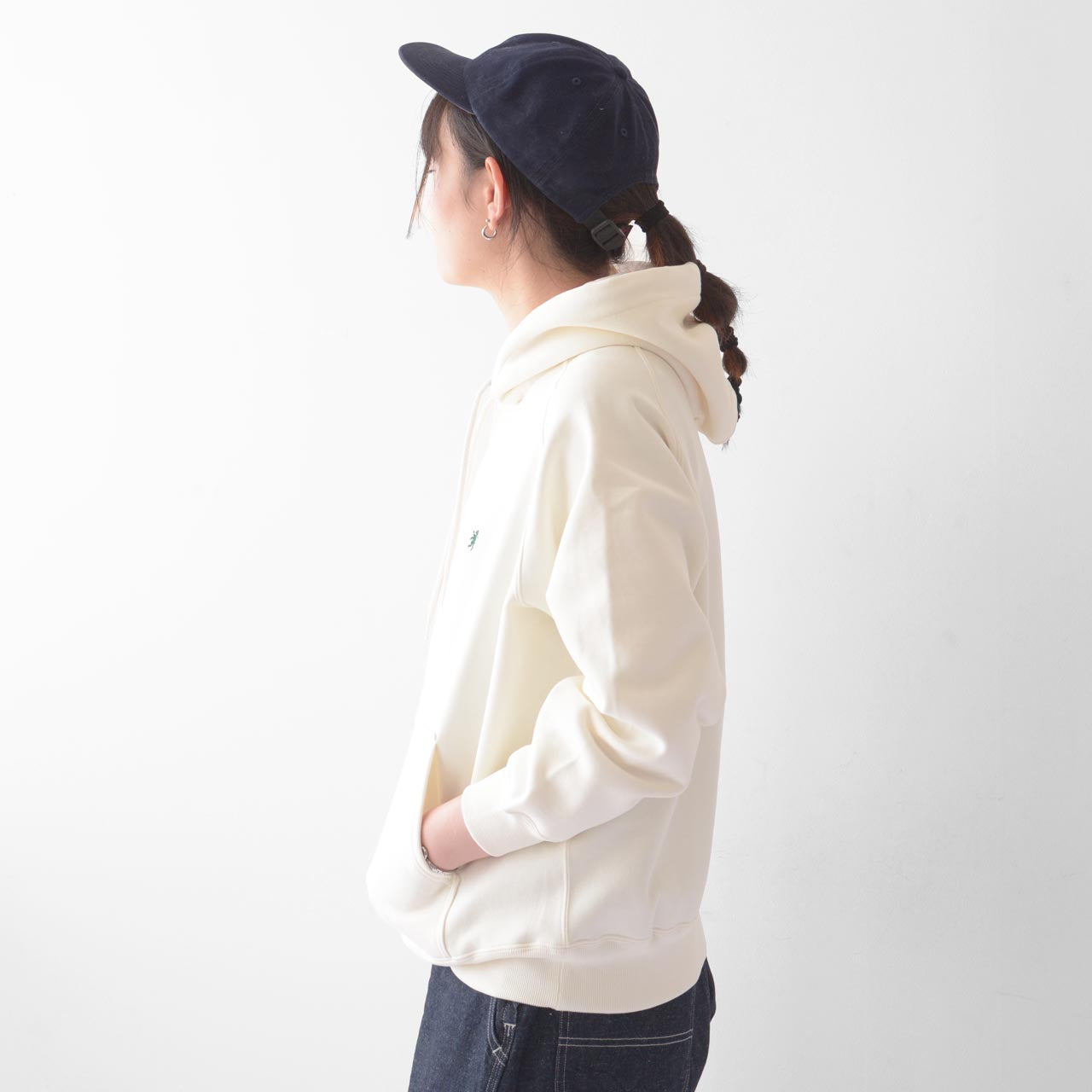 Gymphlex [ジムフレックス] W SWING SLEEVE HOODED P.O. [GY-C0293TCF]  スイング スリーブ フーデッド プルオーバー [2024AW]