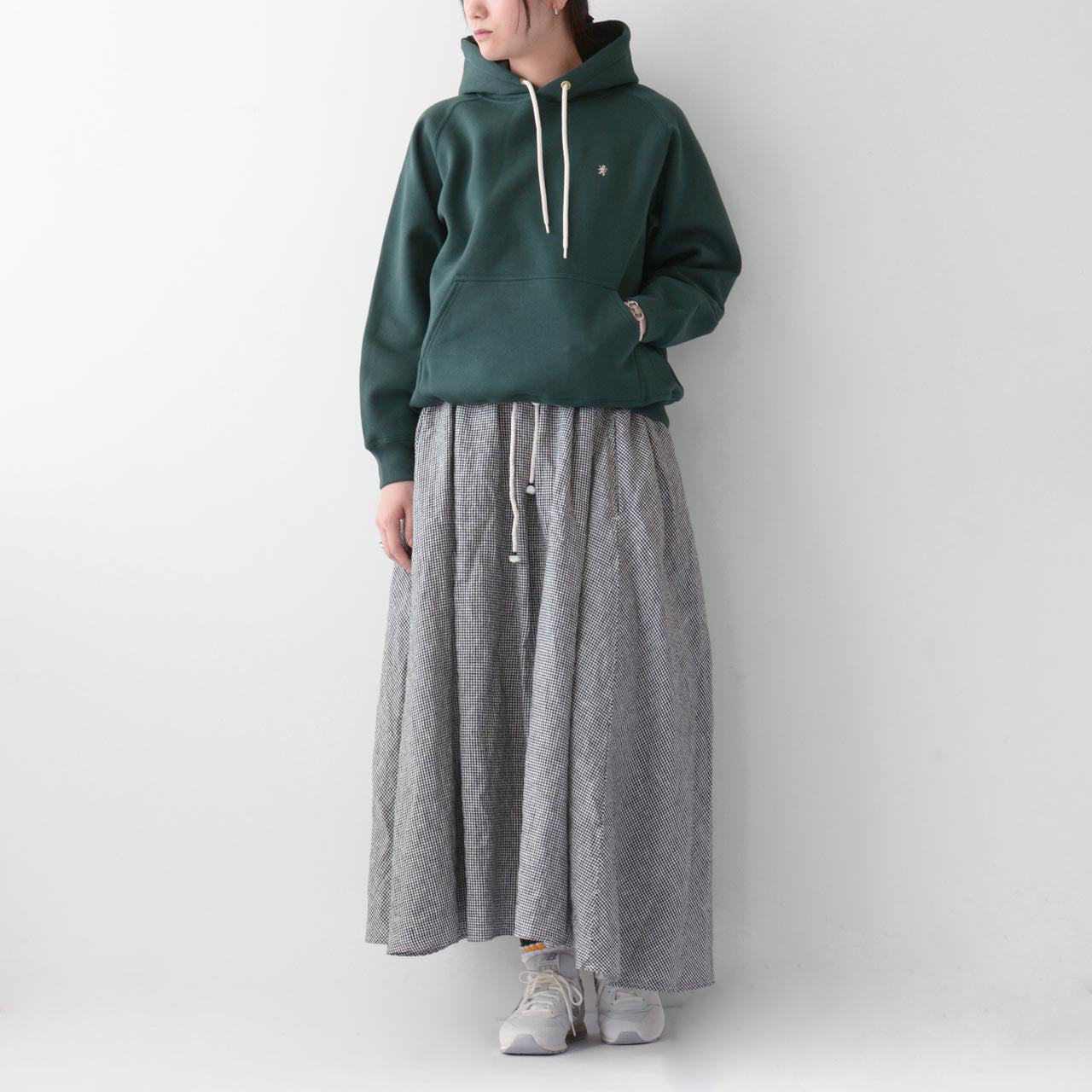 Gymphlex [ジムフレックス] W SWING SLEEVE HOODED P.O. [GY-C0293TCF]  スイング スリーブ フーデッド プルオーバー [2024AW]