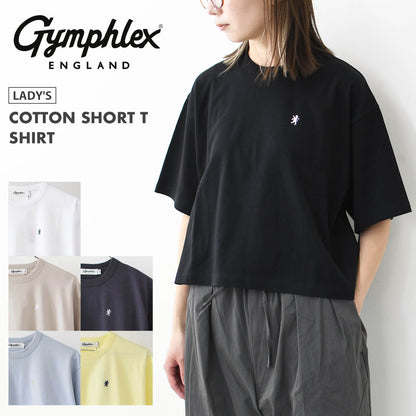 Gymphlex  [ジムフレックス] W COTTON SHORT T SHIRT [GY-C0324FLK] コットン ショートTシャツ [2025SS]