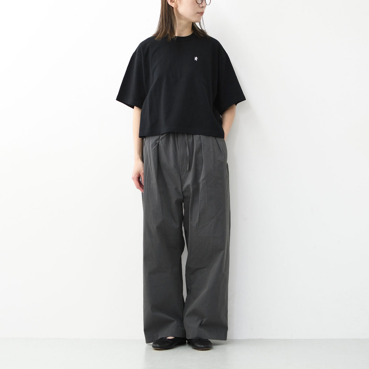 Gymphlex  [ジムフレックス] W COTTON SHORT T SHIRT [GY-C0324FLK] コットン ショートTシャツ [2025SS]