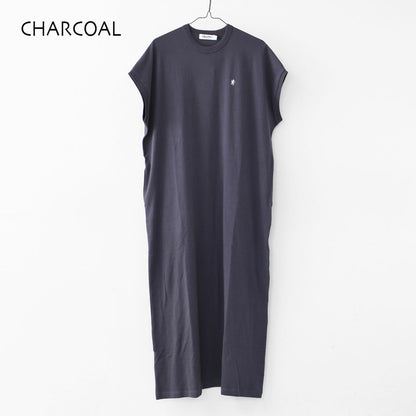 Gymphlex [ジムフレックス] CREW NECK SLEEVELESS DRESS [GY-C0325FLK] クルーネックスリーブレスドレス [2025SS]