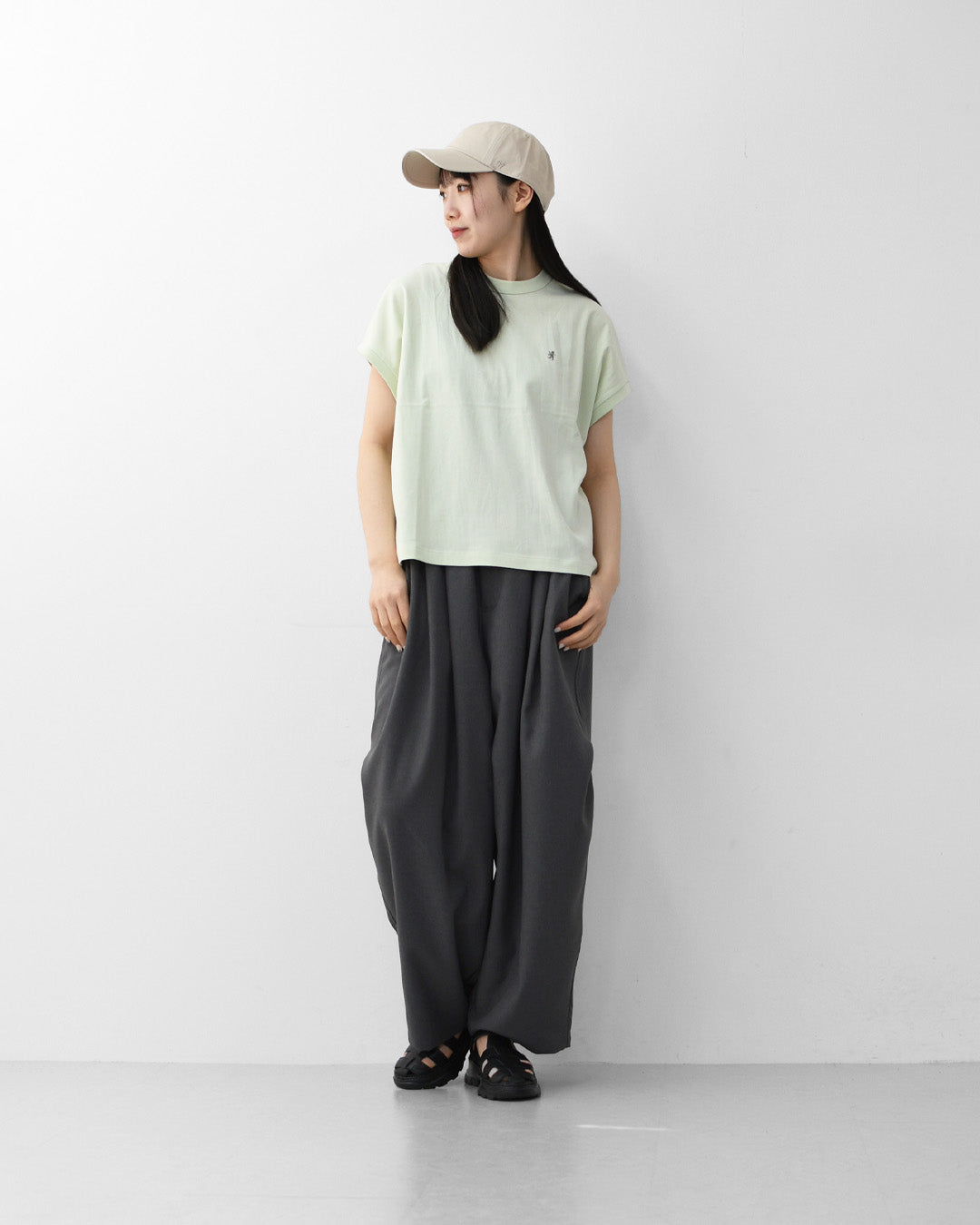 Gymphlex  [ジムフレックス] W CREW NECK SLEEVELESS T SHIRT [GY-C0361FLK] クルーネックスリーブレスTシャツ [2026SS]