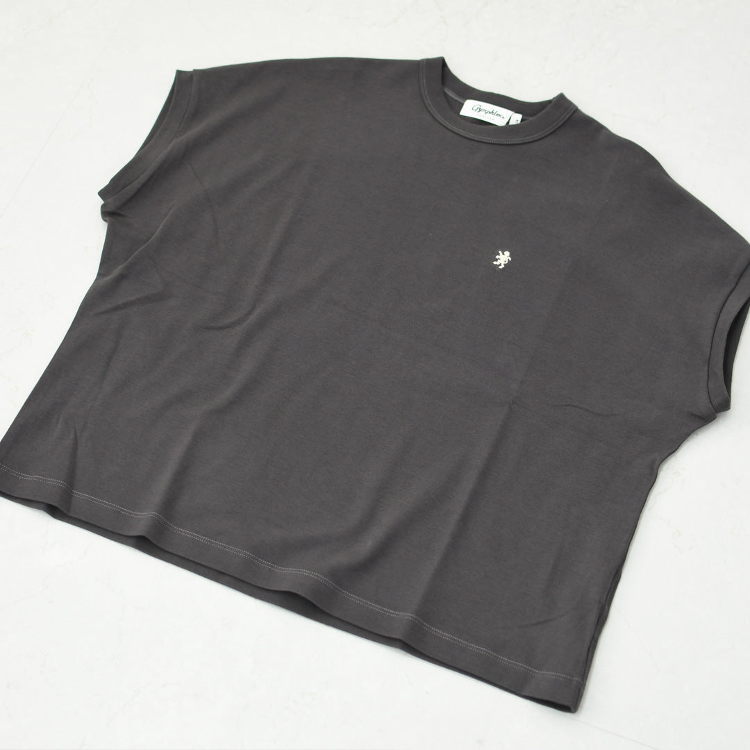 Gymphlex  [ジムフレックス] W CREW NECK SLEEVELESS T SHIRT [GY-C0361FLK] クルーネックスリーブレスTシャツ [2026SS]