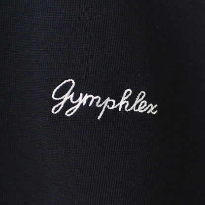 Gymphlex  [ジムフレックス] W Cotton L/S Short Cardigan [GY-C0367SCT] コットン 長袖ショートカーディガン・カーディガン・クルーネック・コットン・無地・ロゴ・シンプル・LADY'S [2026SS]