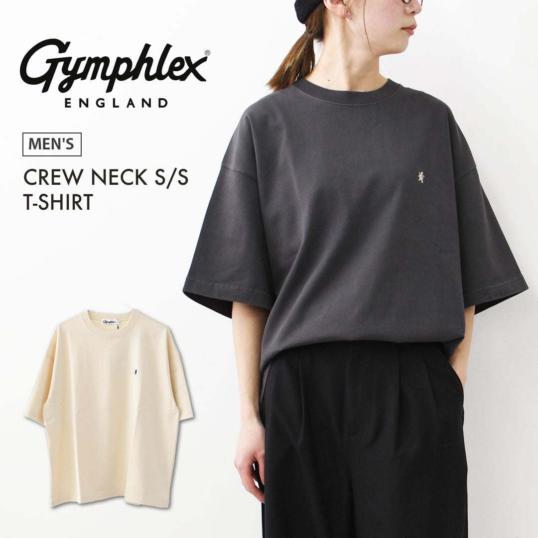 Gymphlex [ジムフレックス] CREW NECK S/S T-SHIRT [GY-C0441DDH] クルーネックショートスリーブTシャツ・MEN'S [2026SS]