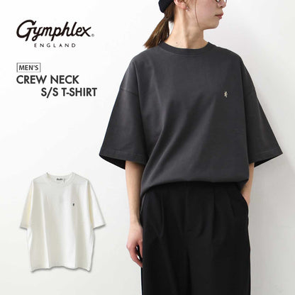 Gymphlex [ジムフレックス] CREW NECK S/S T-SHIRT [GY-C0441DDH] クルーネックショートスリーブTシャツ・MEN'S [2025SS]