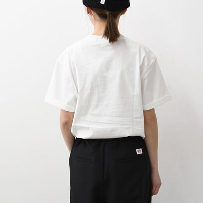 Gymphlex [ジムフレックス] M ロゴ刺繍 S/S T-SHIRT [GY-C0446COM-MS] ロゴ刺繍ショートスリーブTシャツ・MEN'S [2025SS]