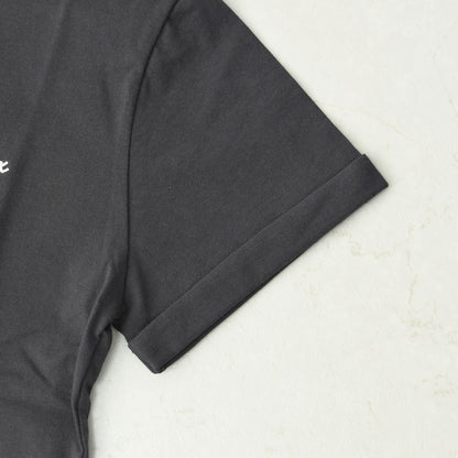 Gymphlex [ジムフレックス] M ロゴ刺繍 S/S T-SHIRT [GY-C0446COM-MS] ロゴ刺繍ショートスリーブTシャツ・MEN'S [2025SS]