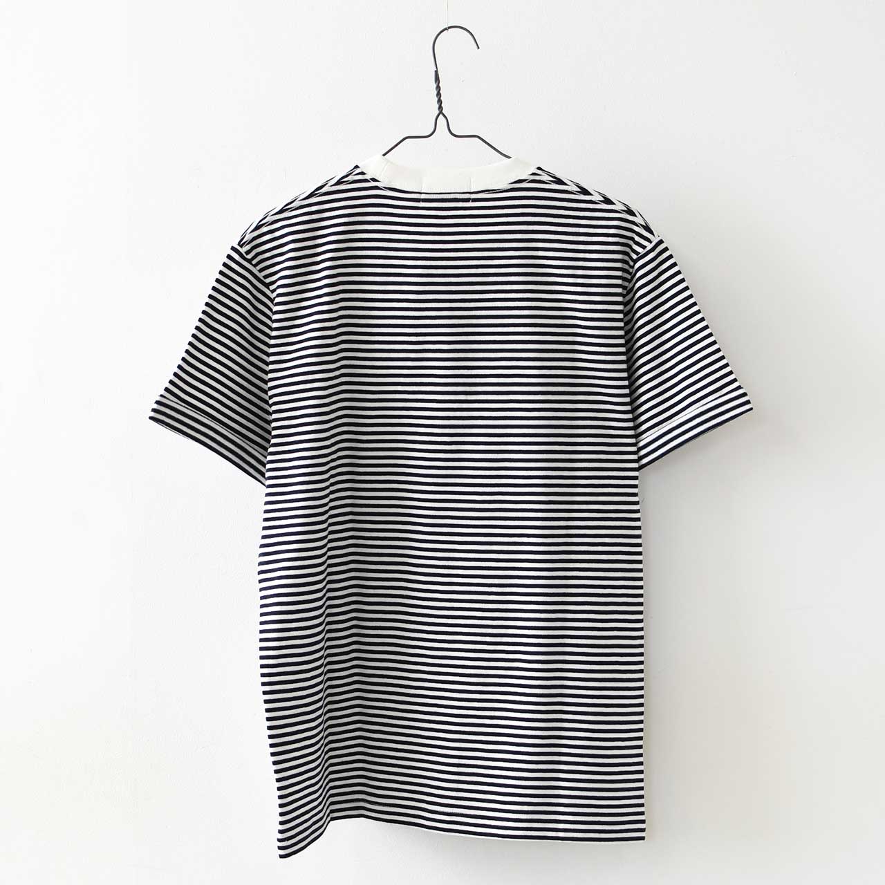 Gymphlex [ジムフレックス] M ロゴ刺繍 S/S T-SHIRT [GY-C0446COM-MB] ロゴ刺繍ショートスリーブTシャツ・MEN'S [2025SS]