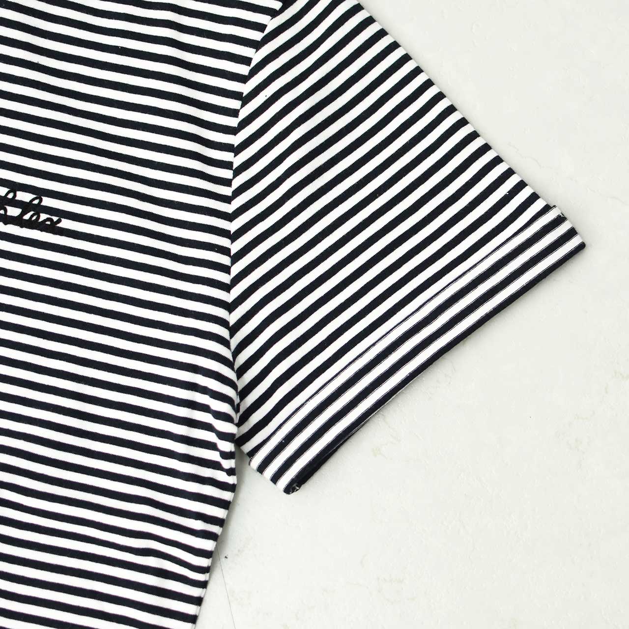 Gymphlex [ジムフレックス] M ロゴ刺繍 S/S T-SHIRT [GY-C0446COM-MB] ロゴ刺繍ショートスリーブTシャツ・MEN'S [2025SS]