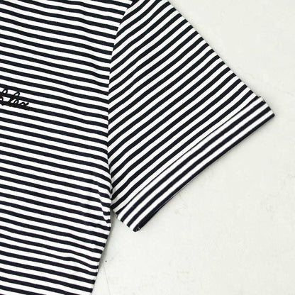 Gymphlex [ジムフレックス] M ロゴ刺繍 S/S T-SHIRT [GY-C0446COM-MB] ロゴ刺繍ショートスリーブTシャツ・MEN'S [2025SS]