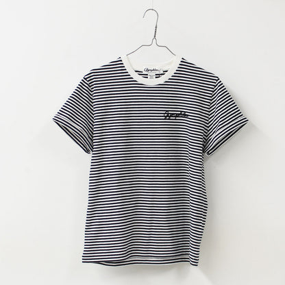 Gymphlex  [ジムフレックス] W ロゴ刺繍 S/S T-SHIRT [GY-C0446COM-WB] ロゴ刺繍ショートスリーブTシャツ [2025SS]