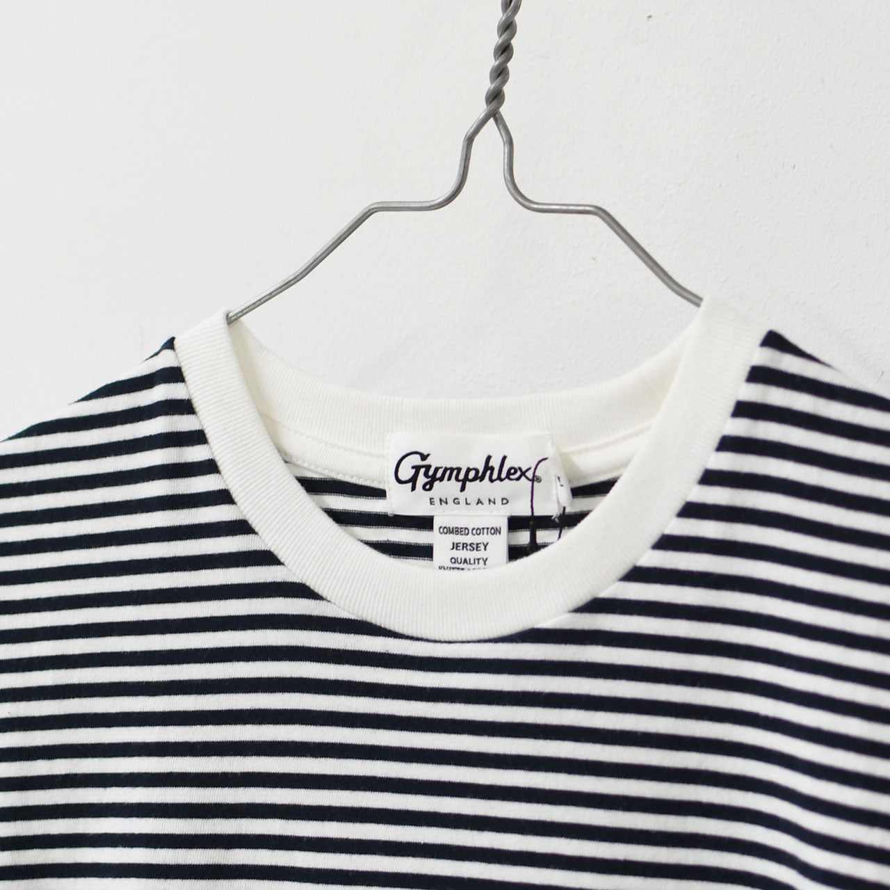Gymphlex  [ジムフレックス] W ロゴ刺繍 S/S T-SHIRT [GY-C0446COM-WB] ロゴ刺繍ショートスリーブTシャツ [2025SS]
