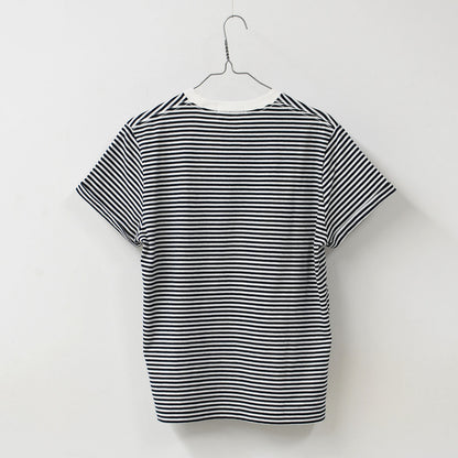 Gymphlex  [ジムフレックス] W ロゴ刺繍 S/S T-SHIRT [GY-C0446COM-WB] ロゴ刺繍ショートスリーブTシャツ [2025SS]