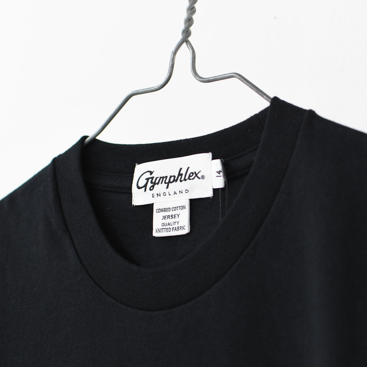 Gymphlex  [ジムフレックス] W ロゴ刺繍 S/S T-SHIRT  [GY-C0446COM-WS] ロゴ刺繍ショートスリーブTシャツ [2025SS]