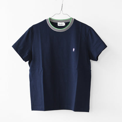 Gymphlex  [ジムフレックス] W CREW NECK LINE T-SHIRT [GY-C0448CCB] クルーネック ラインTシャツ・半袖Tシャツ・無地・シンプル・首元マルチカラー・LADY'S [2026SS]
