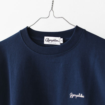 Gymphlex  [ジムフレックス] W Cotton Jersey Crew Neck T-Shirt L/S [GY-C0486HKT] コットンジャージー クルーネックTシャツ・長袖Tシャツ・ロゴTシャツ・無地Tシャツ・シンプル・LADY'S [2026SS]