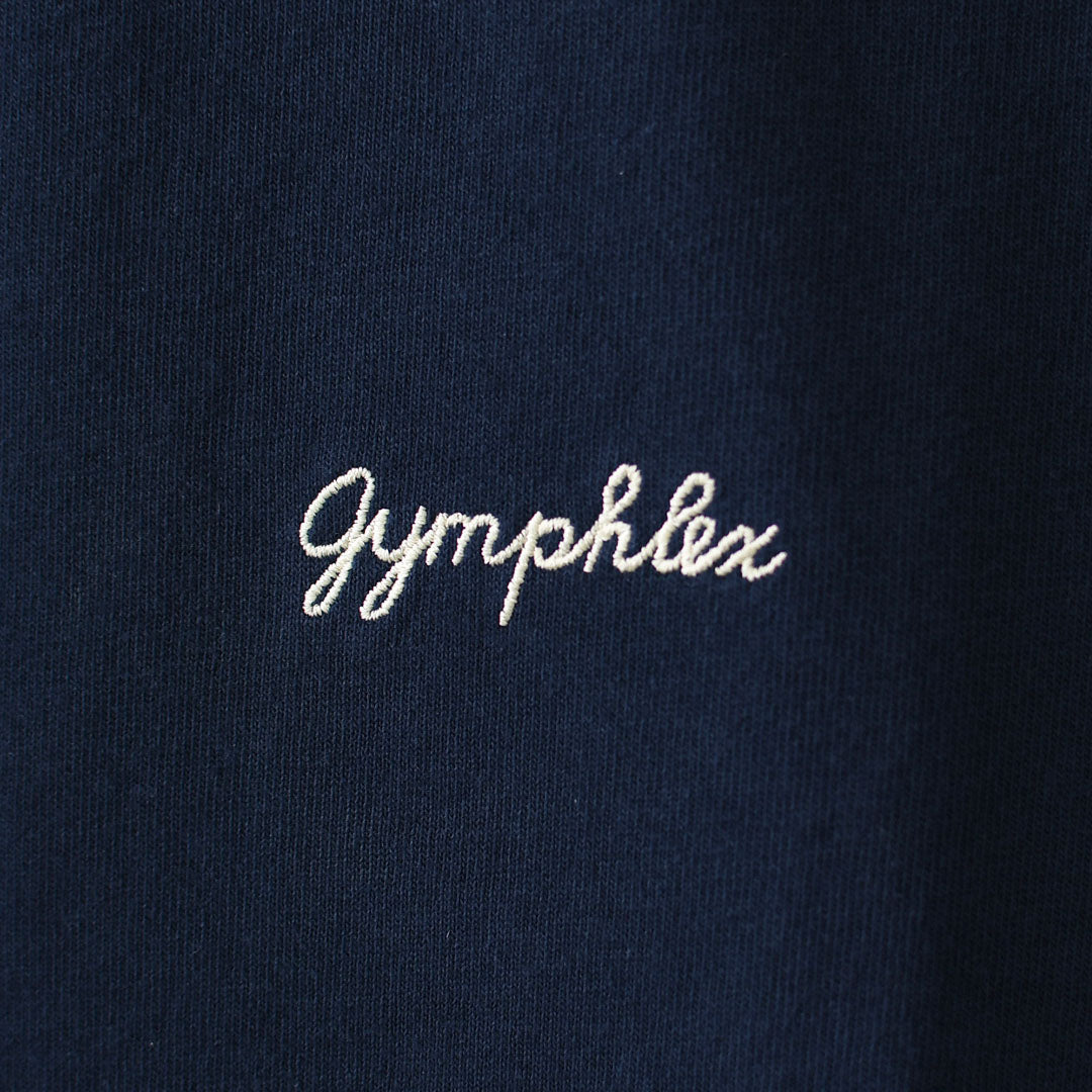 Gymphlex  [ジムフレックス] W Cotton Jersey Crew Neck T-Shirt L/S [GY-C0486HKT] コットンジャージー クルーネックTシャツ・長袖Tシャツ・ロゴTシャツ・無地Tシャツ・シンプル・LADY'S [2026SS]