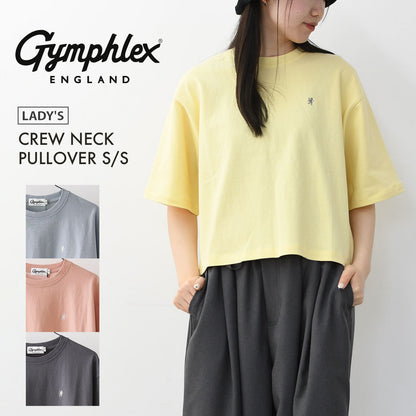 Gymphlex  [ジムフレックス] CREW NECK PULLOVER S/S [GY-C0540KTS] クルーネック プルオーバー ショートスリーブ・半袖Tシャツ・無地・シンプル・LADY'S [2026SS]