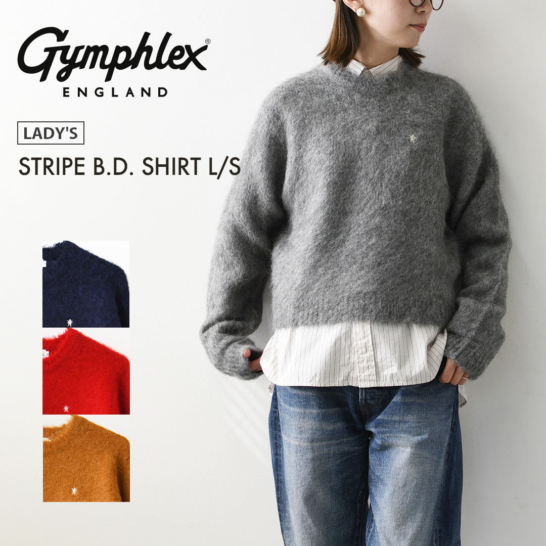 Gymphlex  [ジムフレックス] W CREW NECK SHORT PULLOVER [GY-D0096SGK] クルーネックショートプルオーバー・ニットプルオーバー・クルーネック・ニット・セーター・シンプル・LADY'S [2026AW]