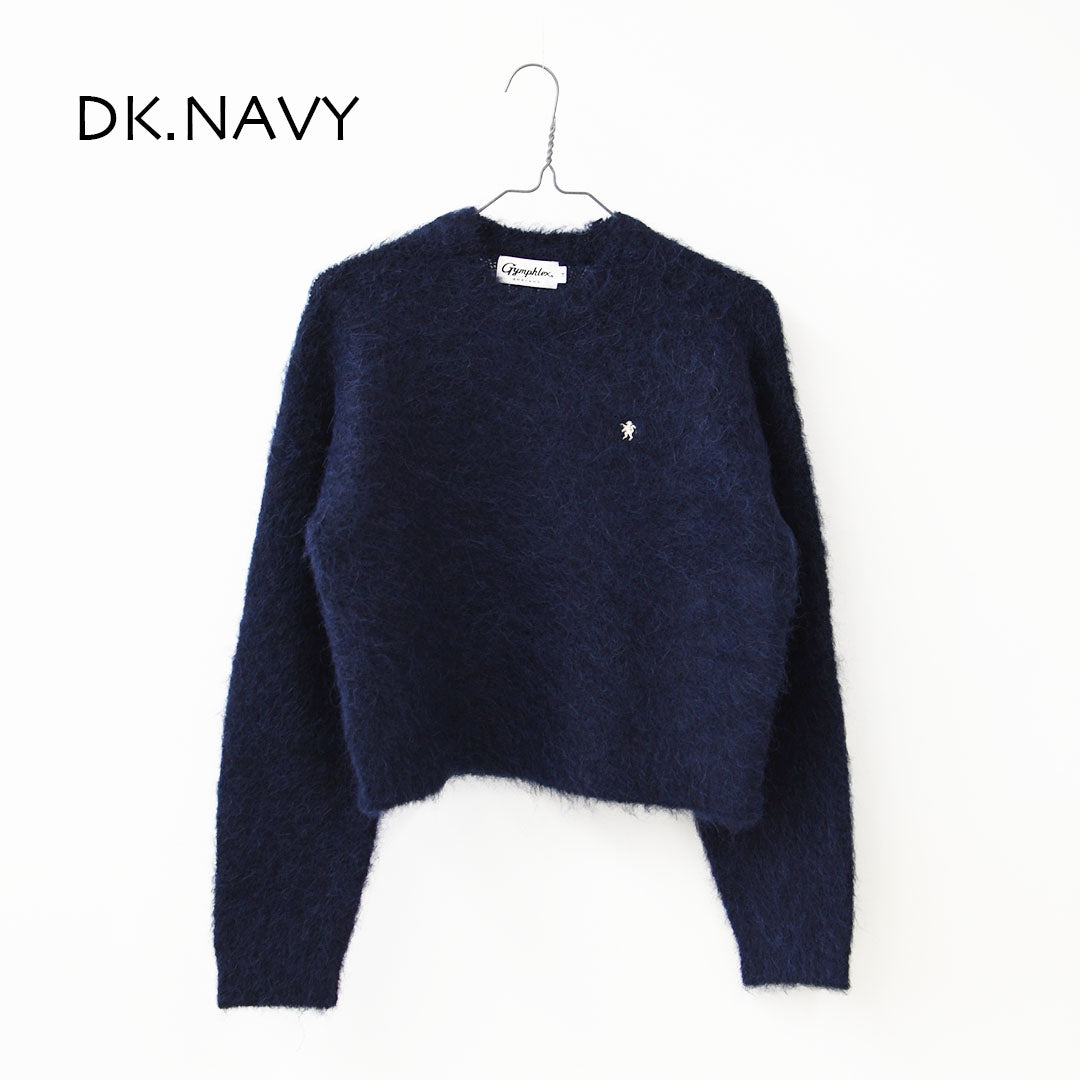 Gymphlex  [ジムフレックス] W CREW NECK SHORT PULLOVER [GY-D0096SGK] クルーネックショートプルオーバー・ニットプルオーバー・クルーネック・ニット・セーター・シンプル・LADY'S [2026AW]