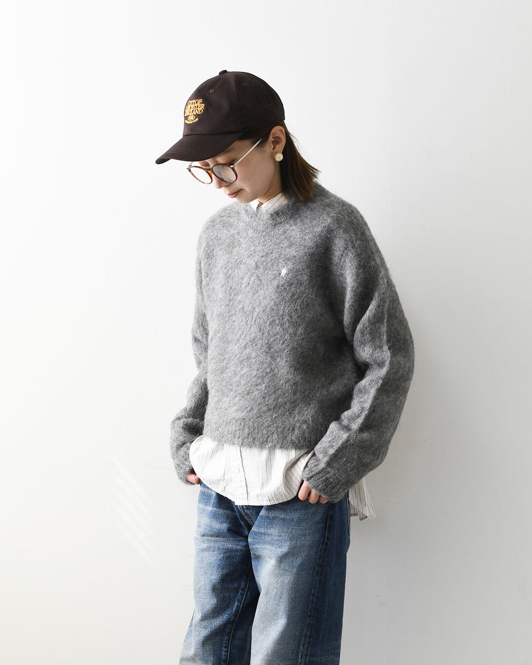 Gymphlex  [ジムフレックス] W CREW NECK SHORT PULLOVER [GY-D0096SGK] クルーネックショートプルオーバー・ニットプルオーバー・クルーネック・ニット・セーター・シンプル・LADY'S [2026AW]