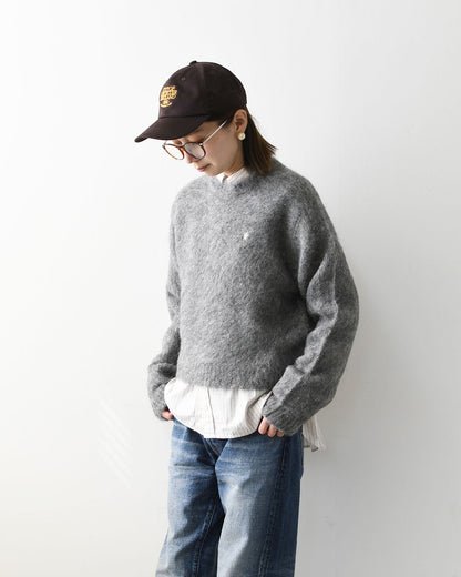 Gymphlex  [ジムフレックス] W CREW NECK SHORT PULLOVER [GY-D0096SGK] クルーネックショートプルオーバー・ニットプルオーバー・クルーネック・ニット・セーター・シンプル・LADY'S [2026AW]