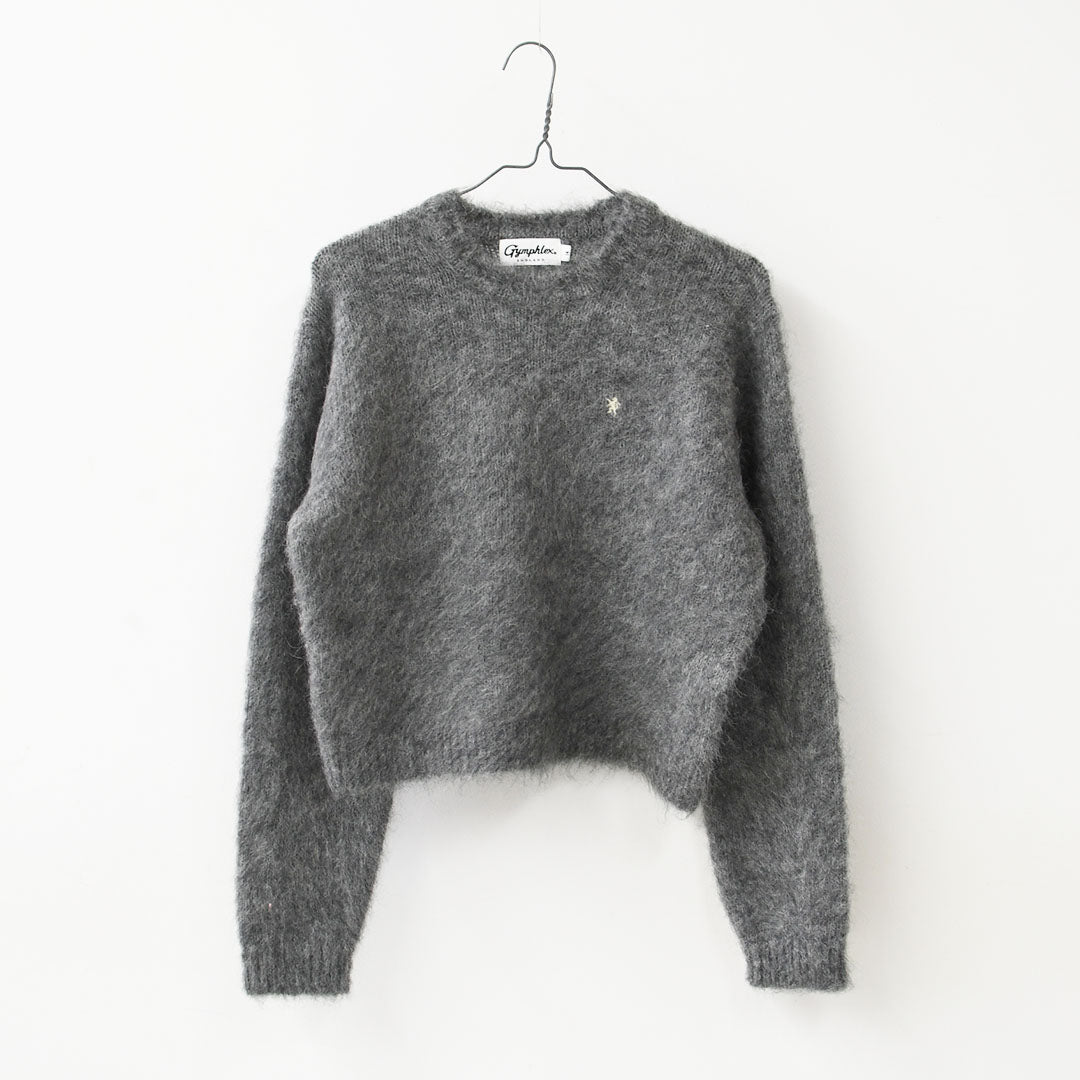 Gymphlex  [ジムフレックス] W CREW NECK SHORT PULLOVER [GY-D0096SGK] クルーネックショートプルオーバー・ニットプルオーバー・クルーネック・ニット・セーター・シンプル・LADY'S [2026AW]