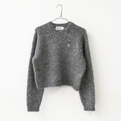Gymphlex  [ジムフレックス] W CREW NECK SHORT PULLOVER [GY-D0096SGK] クルーネックショートプルオーバー・ニットプルオーバー・クルーネック・ニット・セーター・シンプル・LADY'S [2026AW]