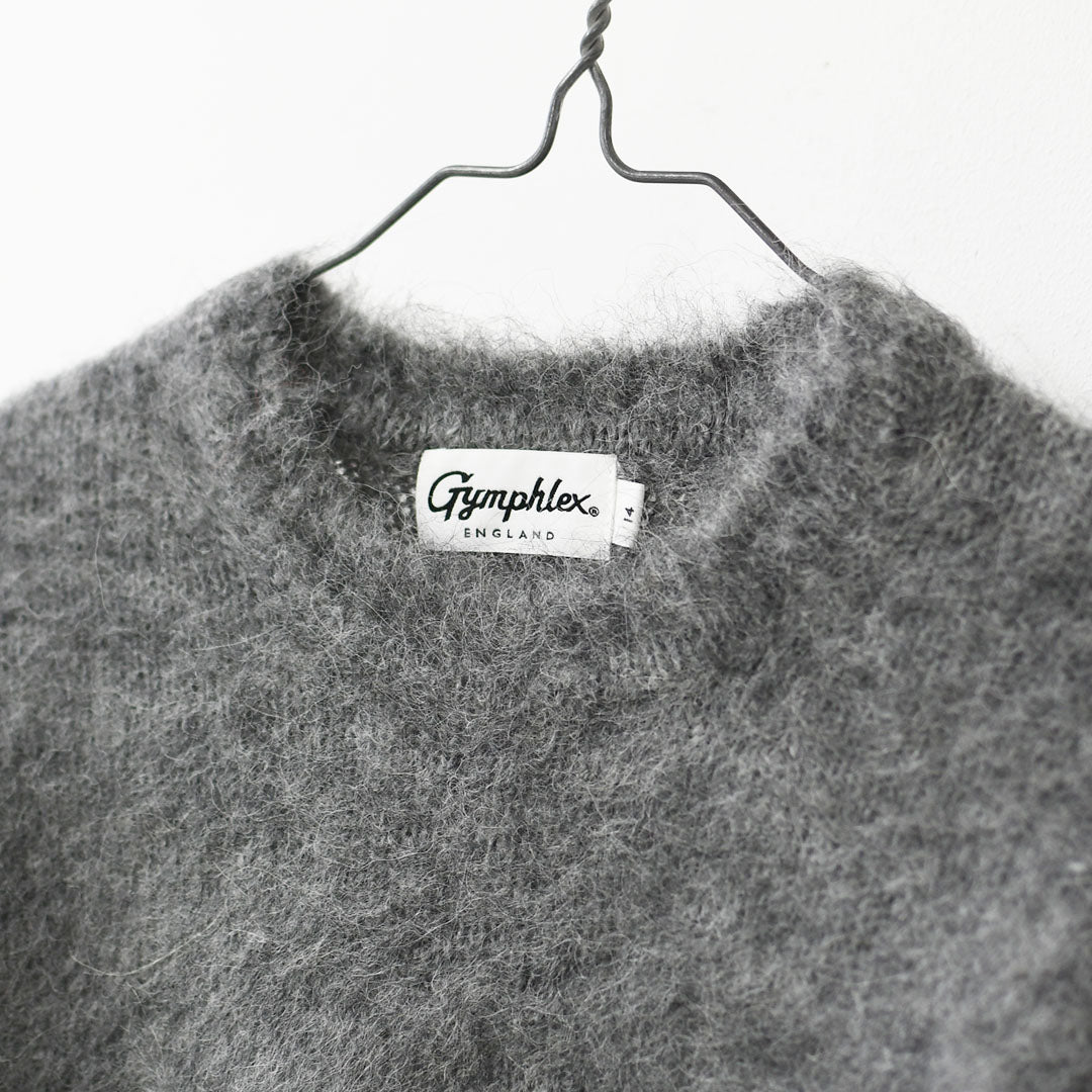 Gymphlex  [ジムフレックス] W CREW NECK SHORT PULLOVER [GY-D0096SGK] クルーネックショートプルオーバー・ニットプルオーバー・クルーネック・ニット・セーター・シンプル・LADY'S [2026AW]