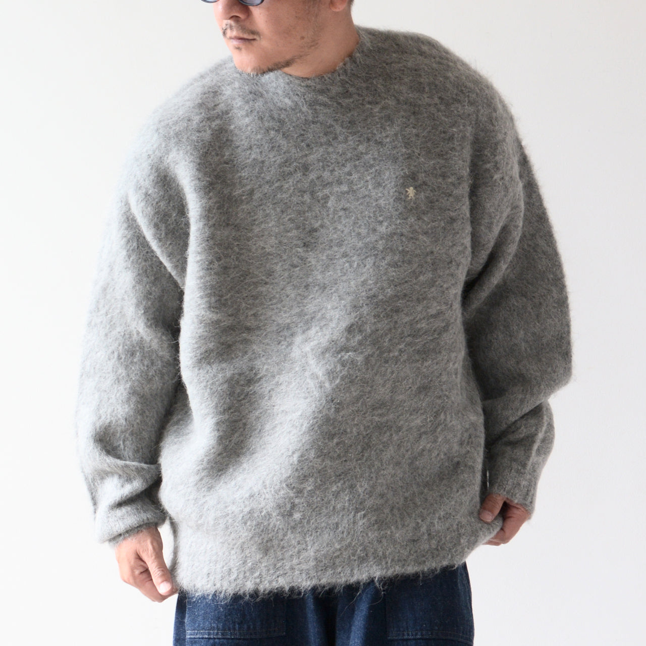 Gymphlex [ジムフレックス] M CREW NECK PULLOVER [GY-D0097SGK] クルーネック プルオーバー [2024AW]