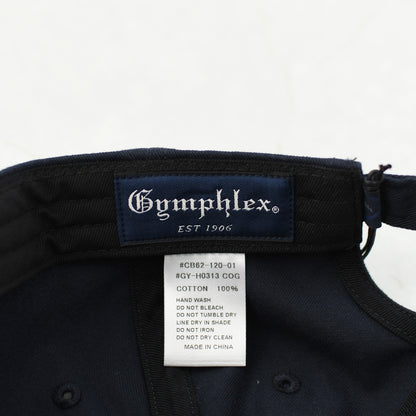 Gymphlex [ジムフレックス] チノクロス 6PANEL CAP [GY-H0313COG] チノクロス 6パネルキャップ・キャップ・ロゴキャップ・帽子・キャンプ・アウトドア・MEN'S / LADY'S [2024SS]