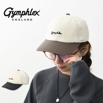 Gymphlex [ジムフレックス] コットンチノ 配色6Pキャップ  [GY-H0315COG] コットンチノ 配色6Pキャップ ・キャップ・ロゴキャップ・帽子・キャンプ・アウトドア・MEN'S / LADY'S [2026SS]