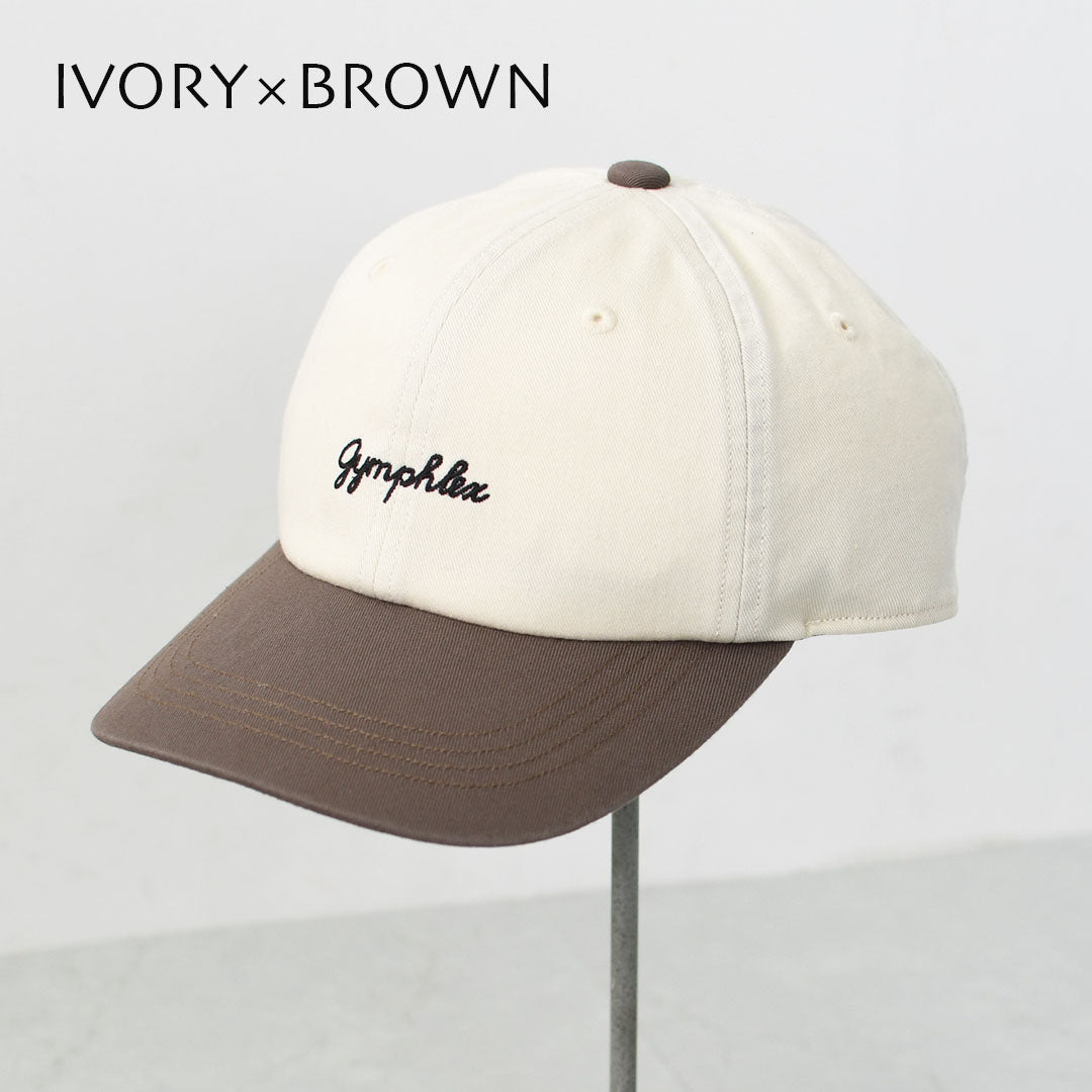 Gymphlex [ジムフレックス] コットンチノ 配色6Pキャップ  [GY-H0315COG] コットンチノ 配色6Pキャップ ・キャップ・ロゴキャップ・帽子・キャンプ・アウトドア・MEN'S / LADY'S [2026SS]