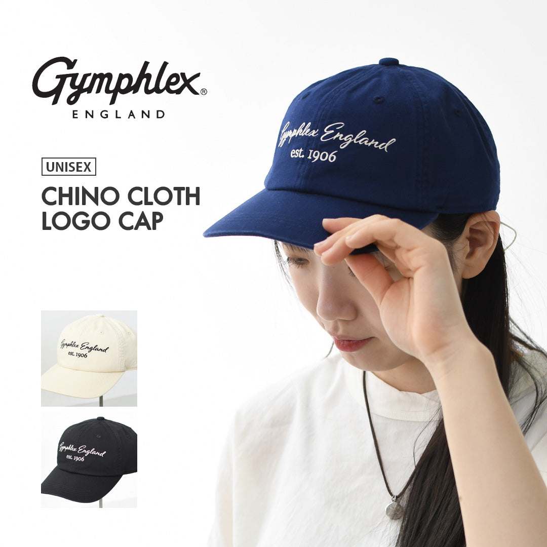 Gymphlex [ジムフレックス] チノクロス LOGO CAP [GY-H0380COG] コットンチノ ロゴキャップ ・キャップ・ロゴキャップ・帽子・キャンプ・アウトドア・MEN'S / LADY'S [2026SS]