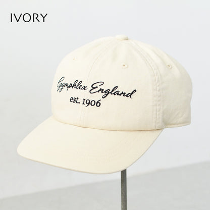Gymphlex [ジムフレックス] チノクロス LOGO CAP [GY-H0380COG] コットンチノ ロゴキャップ ・キャップ・ロゴキャップ・帽子・キャンプ・アウトドア・MEN'S / LADY'S [2026SS]