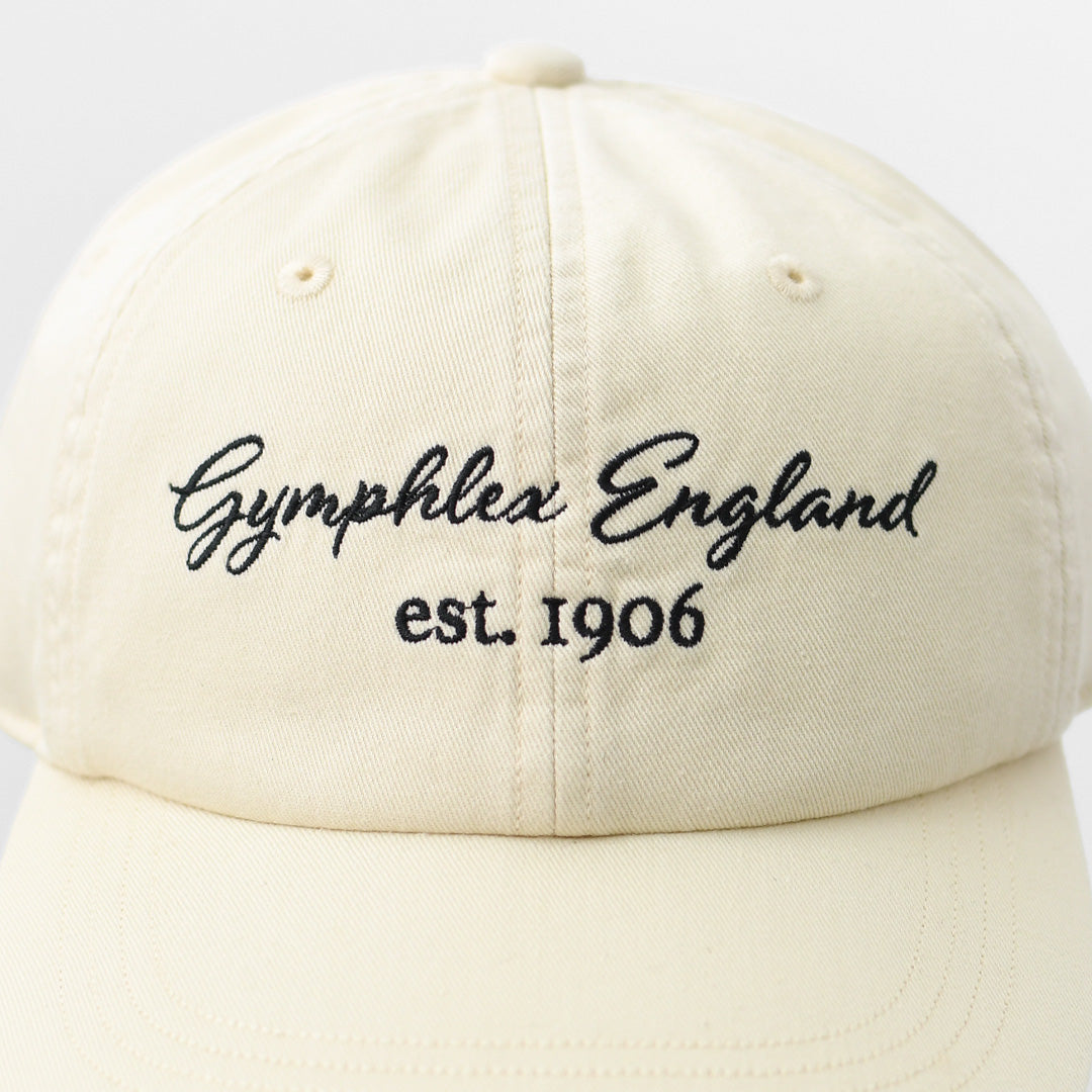 Gymphlex [ジムフレックス] チノクロス LOGO CAP [GY-H0380COG] コットンチノ ロゴキャップ ・キャップ・ロゴキャップ・帽子・キャンプ・アウトドア・MEN'S / LADY'S [2026SS]