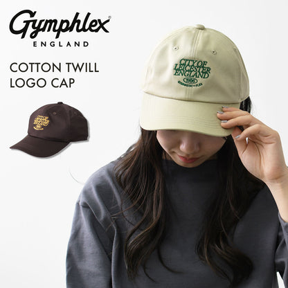 Gymphlex [ジムフレックス] COTTON TWILL LOGO CAP [GY-H0411COG] コットンツイル ロゴキャップ ・キャップ・コットン・刺繍・帽子・キャンプ・アウトドア・MEN'S / LADY'S [2026AW]