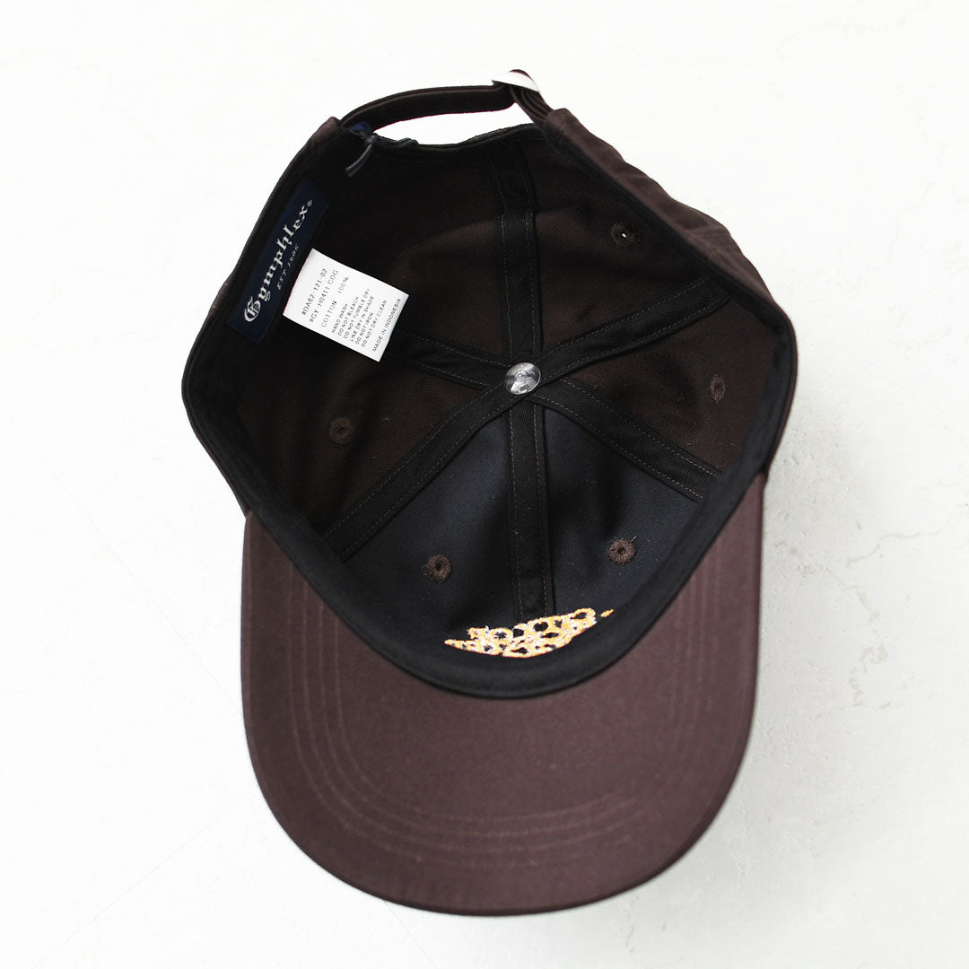 Gymphlex [ジムフレックス] COTTON TWILL LOGO CAP [GY-H0411COG] コットンツイル ロゴキャップ ・キャップ・コットン・刺繍・帽子・キャンプ・アウトドア・MEN'S / LADY'S [2026AW]