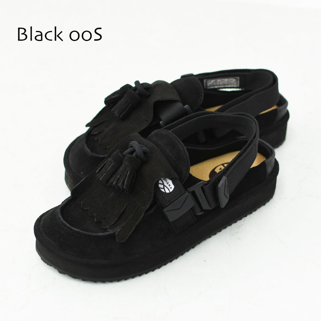 SHAKA [シャカ] MOC MULE TASSEL SUEDE [SK-296] モック ミュール タッセル スエード [2025AW]