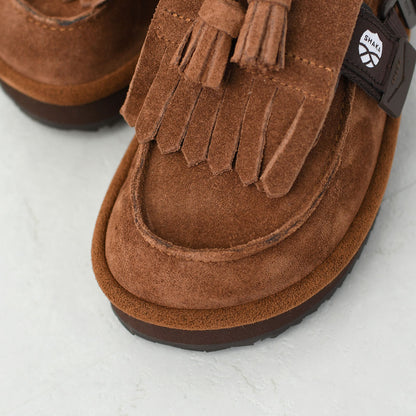 SHAKA [シャカ] MOC MULE TASSEL SUEDE [SK-296] モック ミュール タッセル スエード [2025AW]