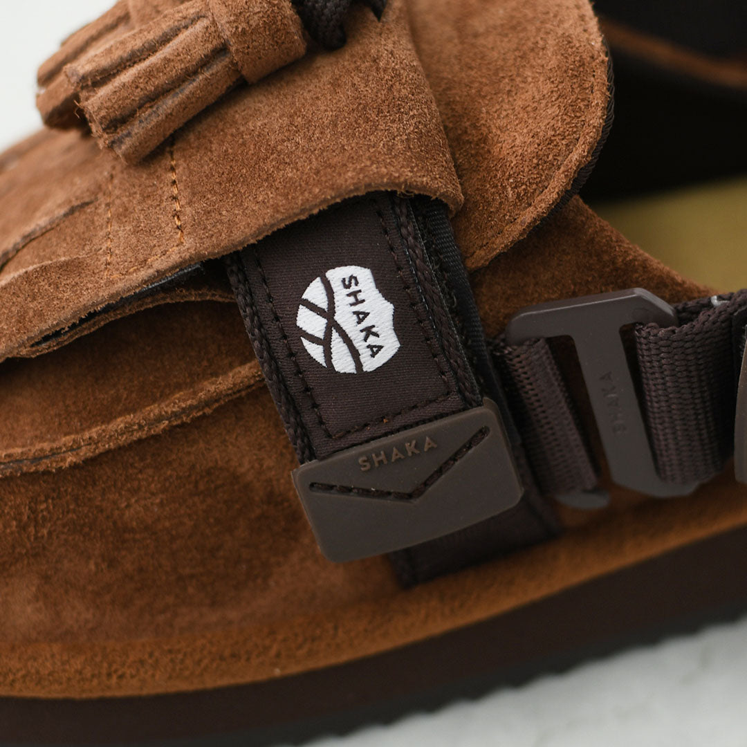 SHAKA [シャカ] MOC MULE TASSEL SUEDE [SK-296] モック ミュール タッセル スエード [2025AW]