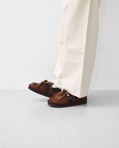 SHAKA [シャカ] MOC MULE TASSEL COWHAIR [SK-339] キルトタッセル付きミュールサンダル [2025AW]