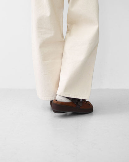 SHAKA [シャカ] MOC MULE TASSEL COWHAIR [SK-339] キルトタッセル付きミュールサンダル [2025AW]