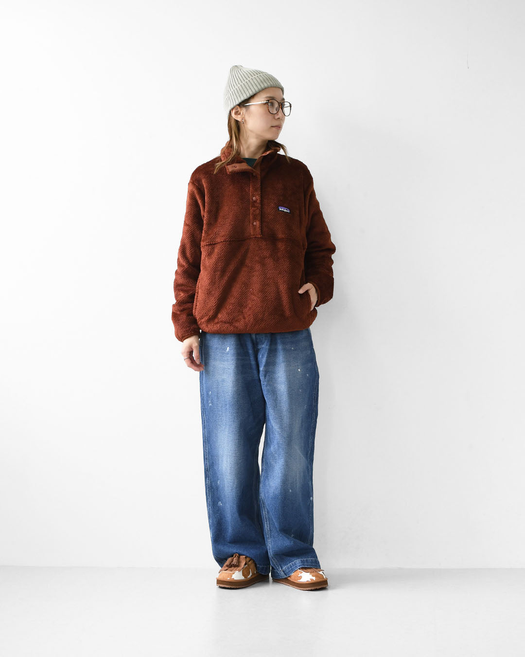 SHAKA [シャカ] MOC MULE TASSEL COWHAIR [SK-339] キルトタッセル付きミュールサンダル [2025AW]