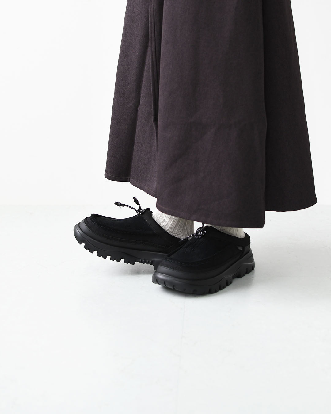 SHAKA [シャカ] ZIP MOCCASIN MULE EX [SK-347] ジップモカシンミュール [2025AW]