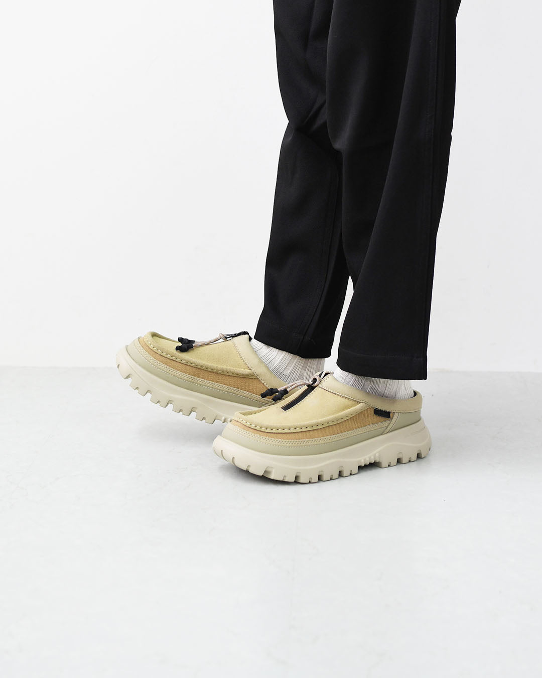 SHAKA [シャカ] ZIP MOCCASIN MULE EX [SK-347] ジップモカシンミュール [2025AW]