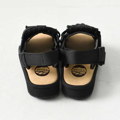 SHAKA [シャカ] OPEN TOE MULE KILT SUEDE [SK-356] オープントゥ ミュール キルト スエード・4WAYサンダル・ミュール・サンダル・スリッパライク・スエード・タッセル付き・カジュアル・アウトドア・フェス・キレイめ・LADY'S [2026SS]